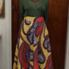 Long African dress skirt