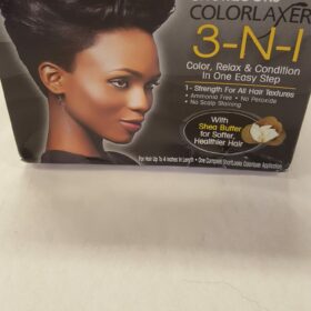 3 in 1 Color - Relaxer - Condition DIAMOND BLACK