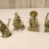 Bass musicians figurines